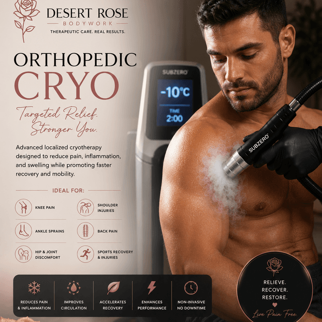 Cryo Restore and Recover (6) at Desert Rose Bodywork in Humble, TX